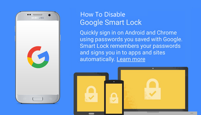 disable google smart lock on android